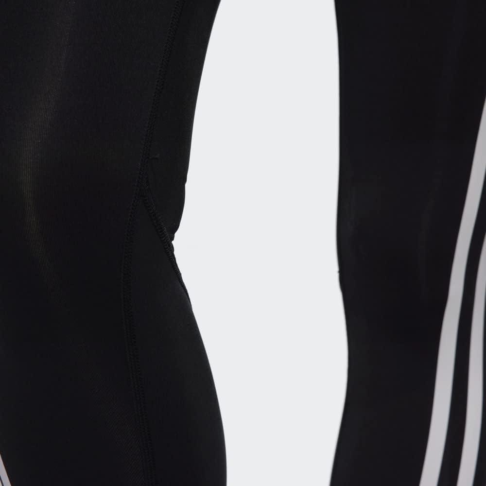 image:imageadidas Womens Optime Trainicons 3Stripes 78 TightsBlackBlack