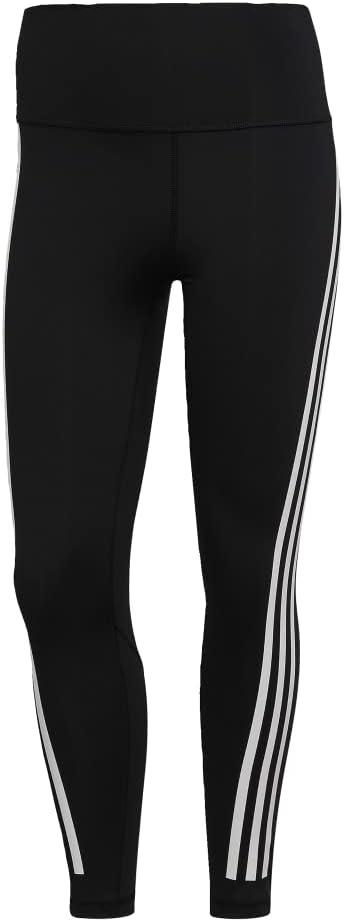 image:imageadidas Womens Optime Trainicons 3Stripes 78 TightsBlackBlack