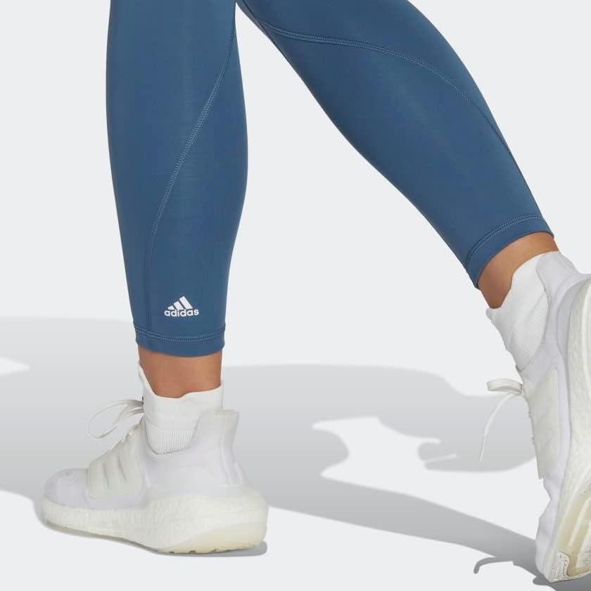 image:imageadidas Womens Optime Trainicons 3Stripes 78 TightsWonder Steel