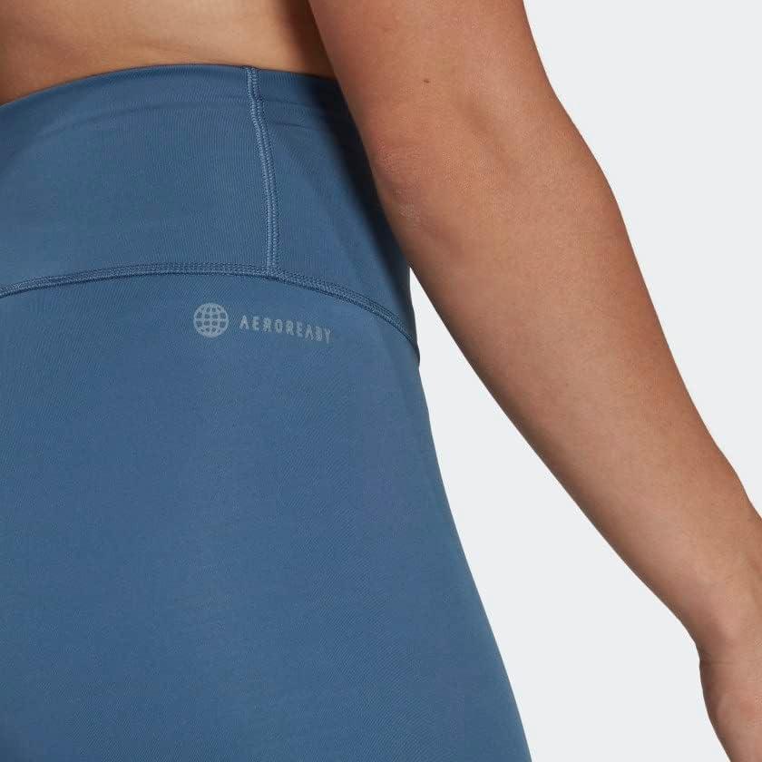 image:imageadidas Womens Optime Trainicons 3Stripes 78 TightsWonder Steel