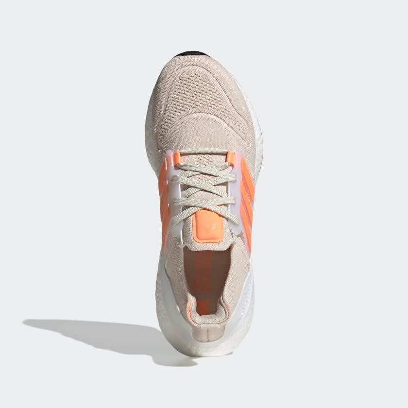 image:imageadidas Womens Ultraboost 22 Running ShoeAluminaBeam OrangeBlack