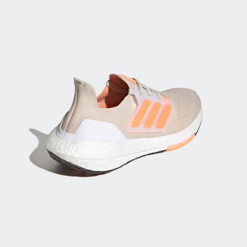 image:imageadidas Womens Ultraboost 22 Running ShoeAluminaBeam OrangeBlack