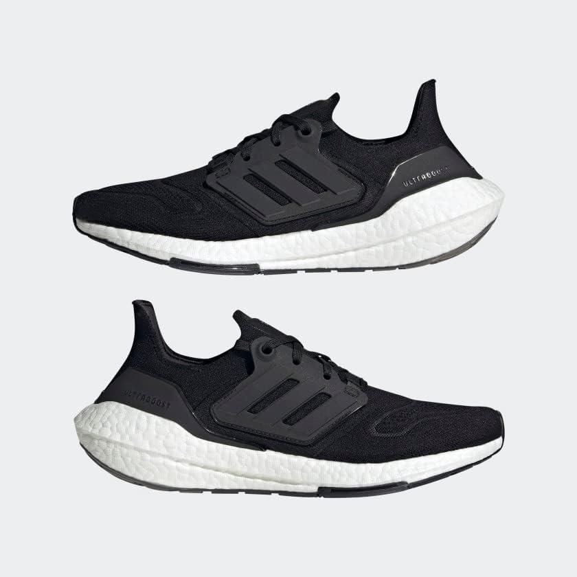 image:imageadidas Womens Ultraboost 22 Running ShoeBlackBlackWhite