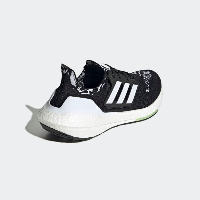 image:imageadidas Womens Ultraboost 22 Running ShoeBlackWhiteAlmost Lime