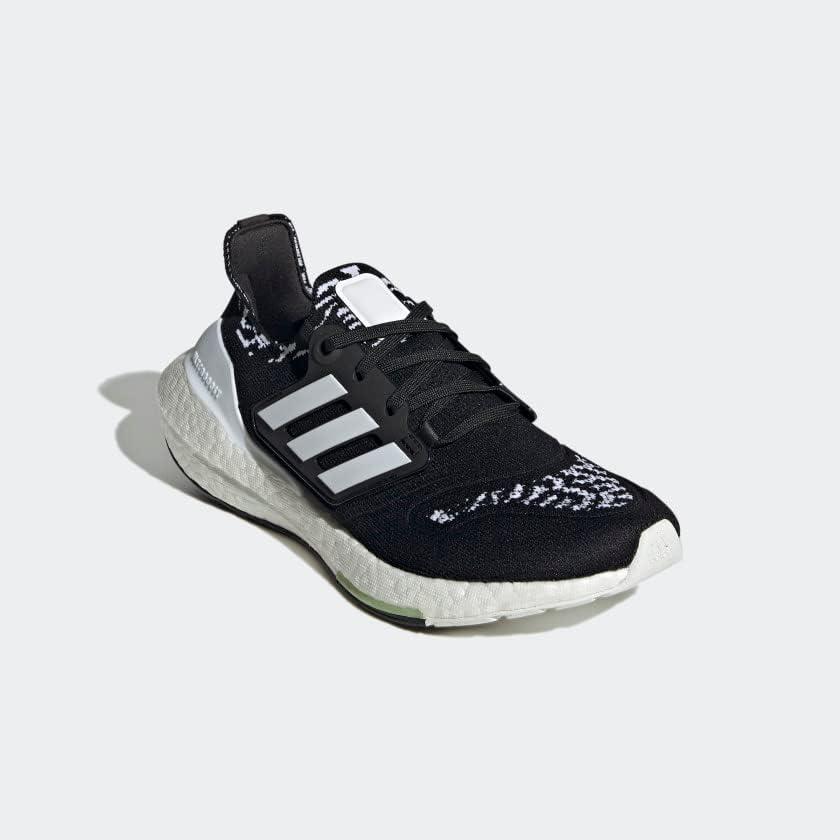 image:imageadidas Womens Ultraboost 22 Running ShoeBlackWhiteAlmost Lime