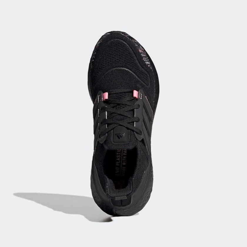 image:imageadidas Womens Ultraboost 22 Running ShoeCore BlackCore BlackBeam Pink