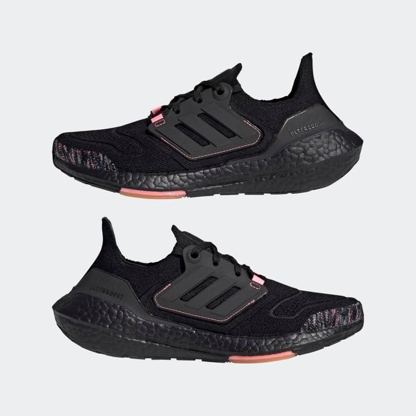 image:imageadidas Womens Ultraboost 22 Running ShoeCore BlackCore BlackBeam Pink
