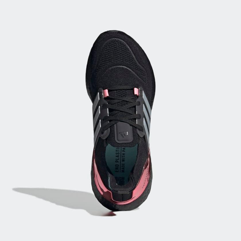 image:imageadidas Womens Ultraboost 22 Running ShoeCore BlackMatte SilverBeam Pink