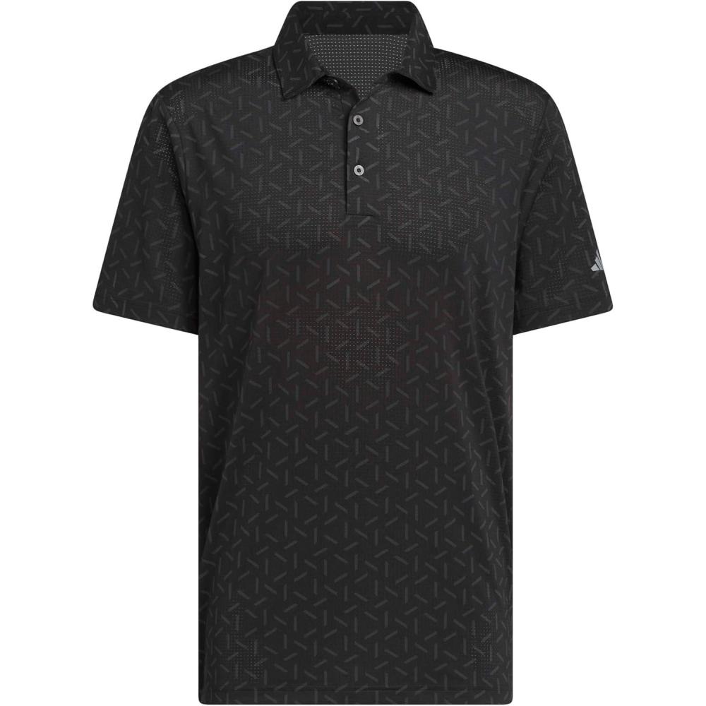 image:imageadidas Mens Ultimate365 Mesh Print Climacool PoloBlack