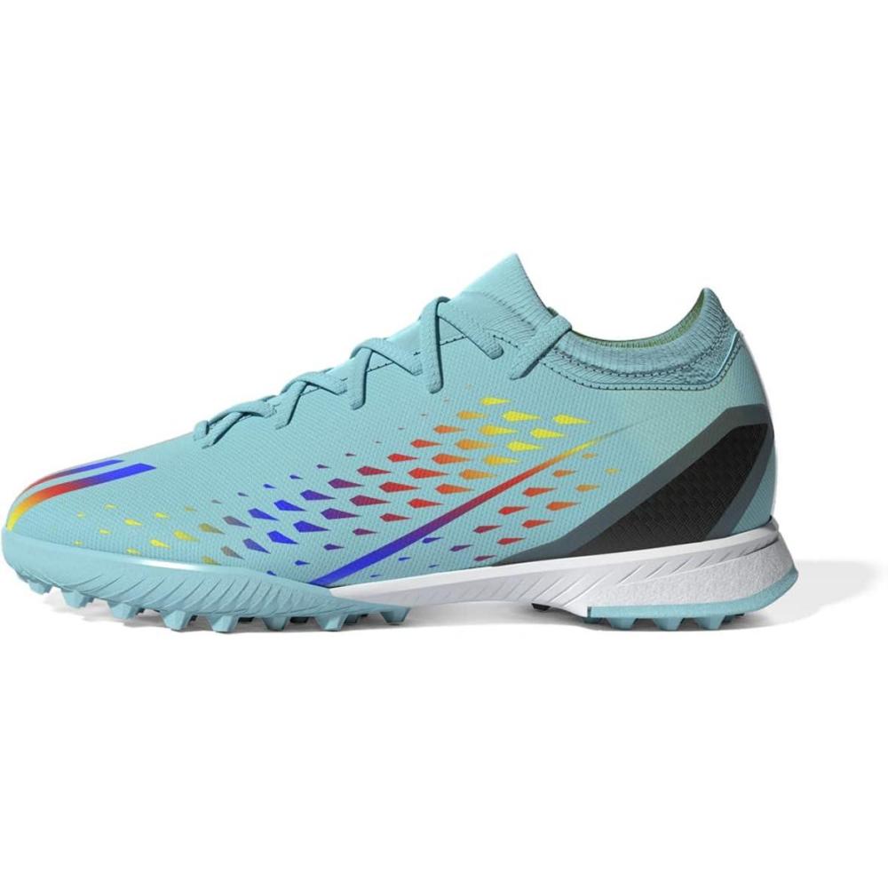 image:imageadidas UnisexChild X Speedportal3 Turf Football ShoesClear AquaSolar RedPower Blue