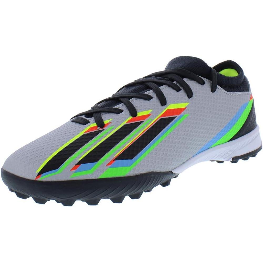 image:imageadidas UnisexChild X Speedportal3 Turf Football ShoesSilver Metalliccore Blacksolar Yellow
