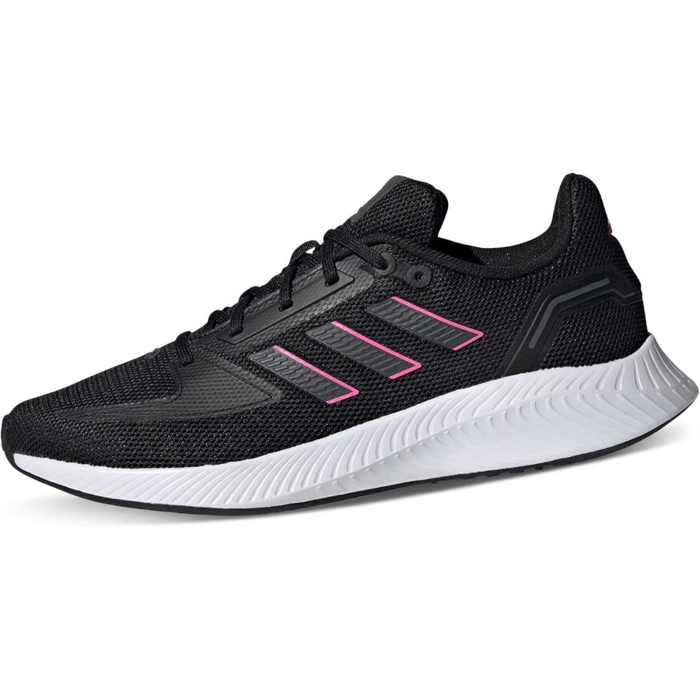 image:imageadidas Womens Energy Cloud V Running ShoeCore Black Grey Six Screaming Pink
