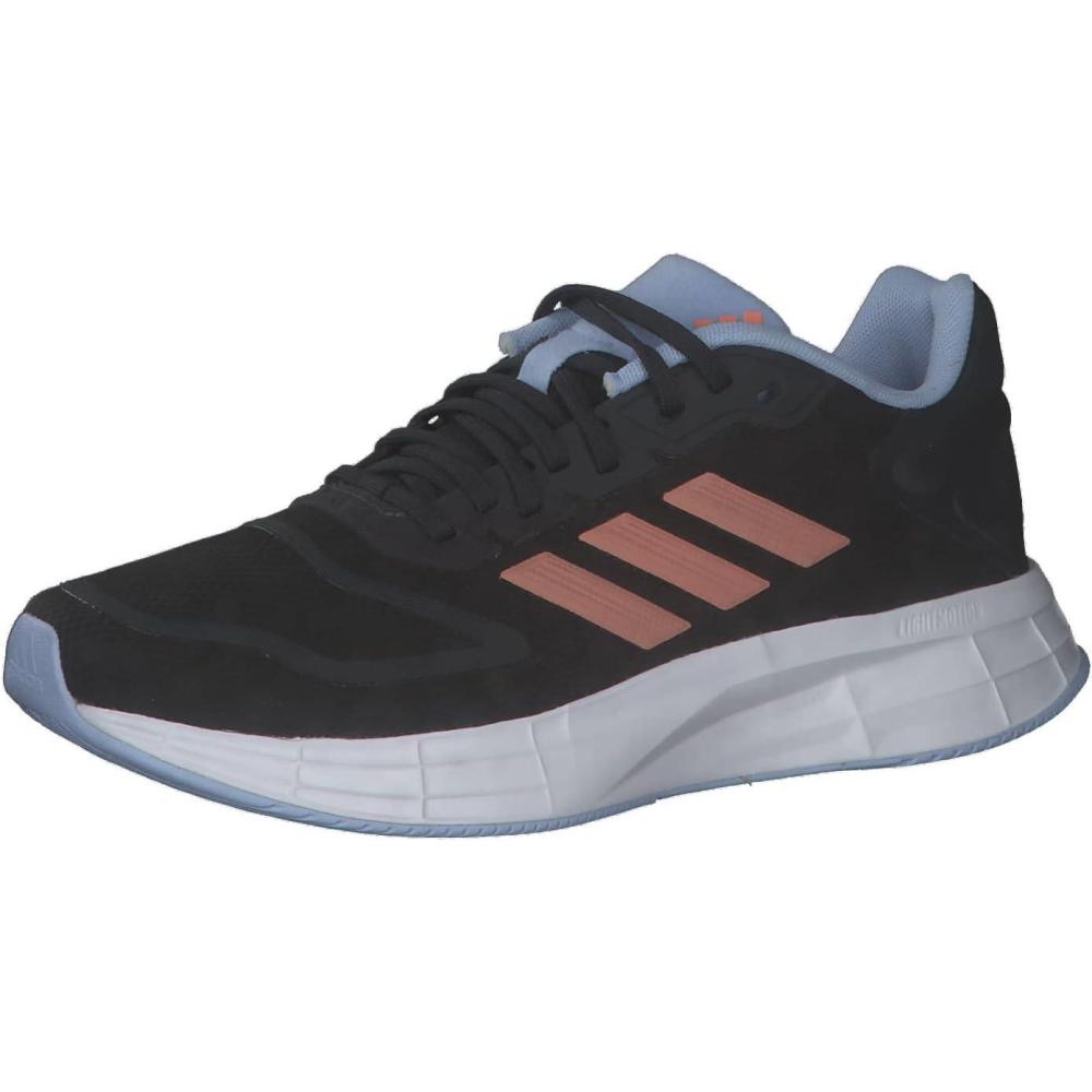 image:imageadidas Womens Energy Cloud V Running ShoeDark Grey Carbon Coral Fusion Blue Dawn
