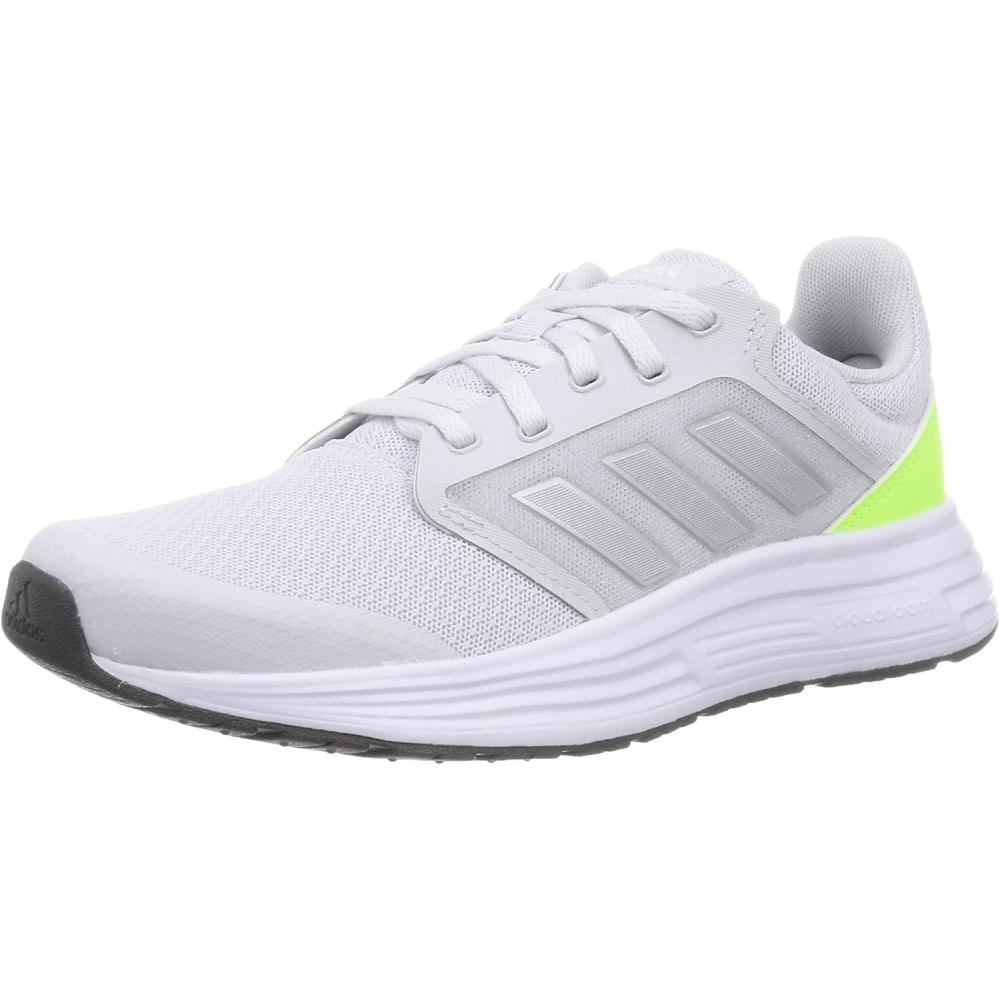 image:imageadidas Womens Energy Cloud V Running ShoeDash Grey Silver Met Signal Green