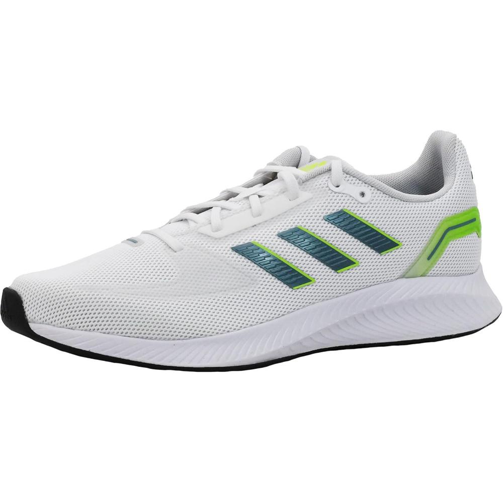 image:imageadidas Womens Energy Cloud V Running ShoeWhiteVision MetallicSignal Green