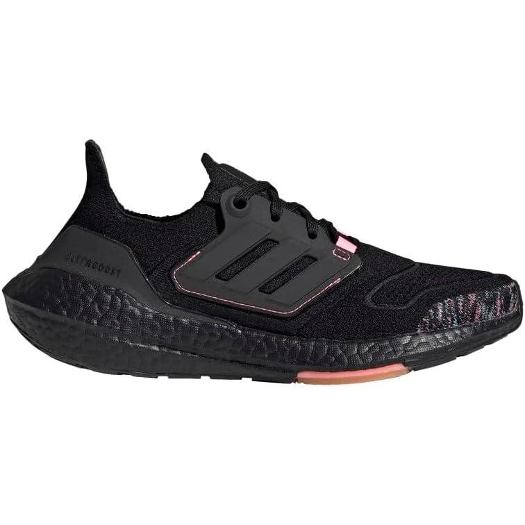 image:imageadidas Womens Ultraboost 22 Running ShoeCore BlackCore BlackBeam Pink