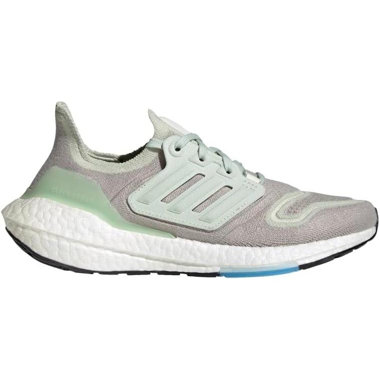 image:imageadidas Womens Ultraboost 22 Running ShoeMetal GreyLinen GreenOff White