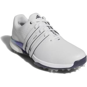Adidas Mens Tour360 24 Golf Shoes(Dash Grey/Aurora Ink/Cobalt Blue)