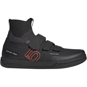 adidas Five Ten Freerider Pro Mid VCS Mountain Bike Shoes Men’s(Core Black/Solar Red/Grey Three)