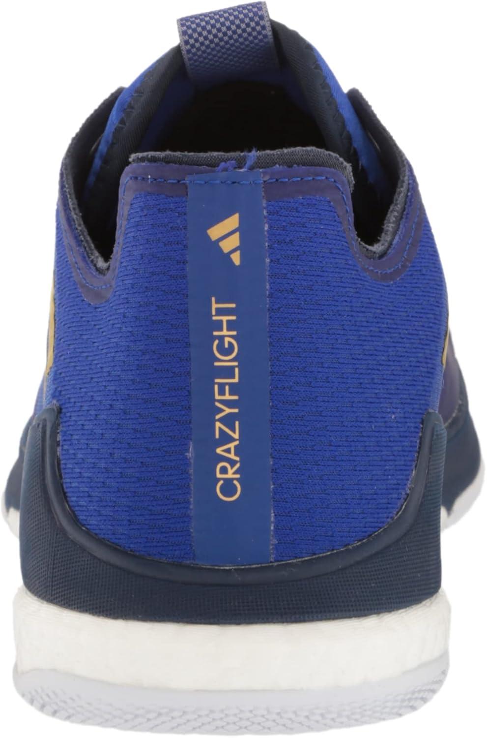 image:imageAdidas Mens CrazyflightTrack and Field ShoeLucid BlueMatte GoldTeam Navy Blue