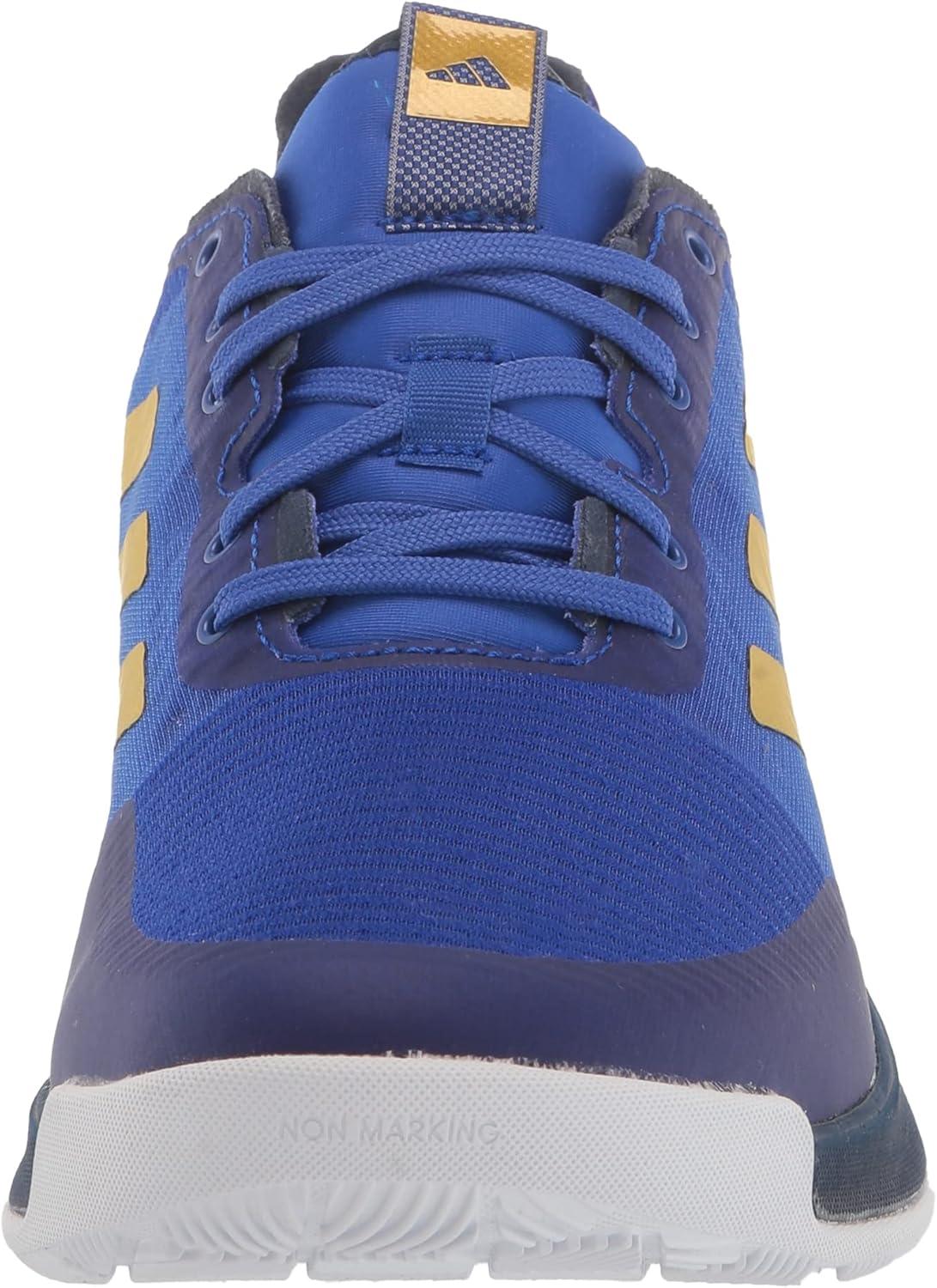 image:imageAdidas Mens CrazyflightTrack and Field ShoeLucid BlueMatte GoldTeam Navy Blue