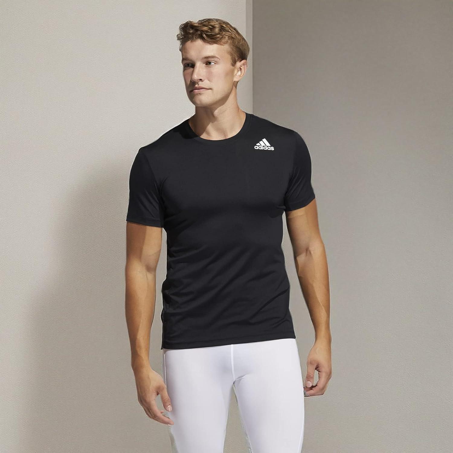 image:imageAdidas Mens Techfit Fitted TeeBlack