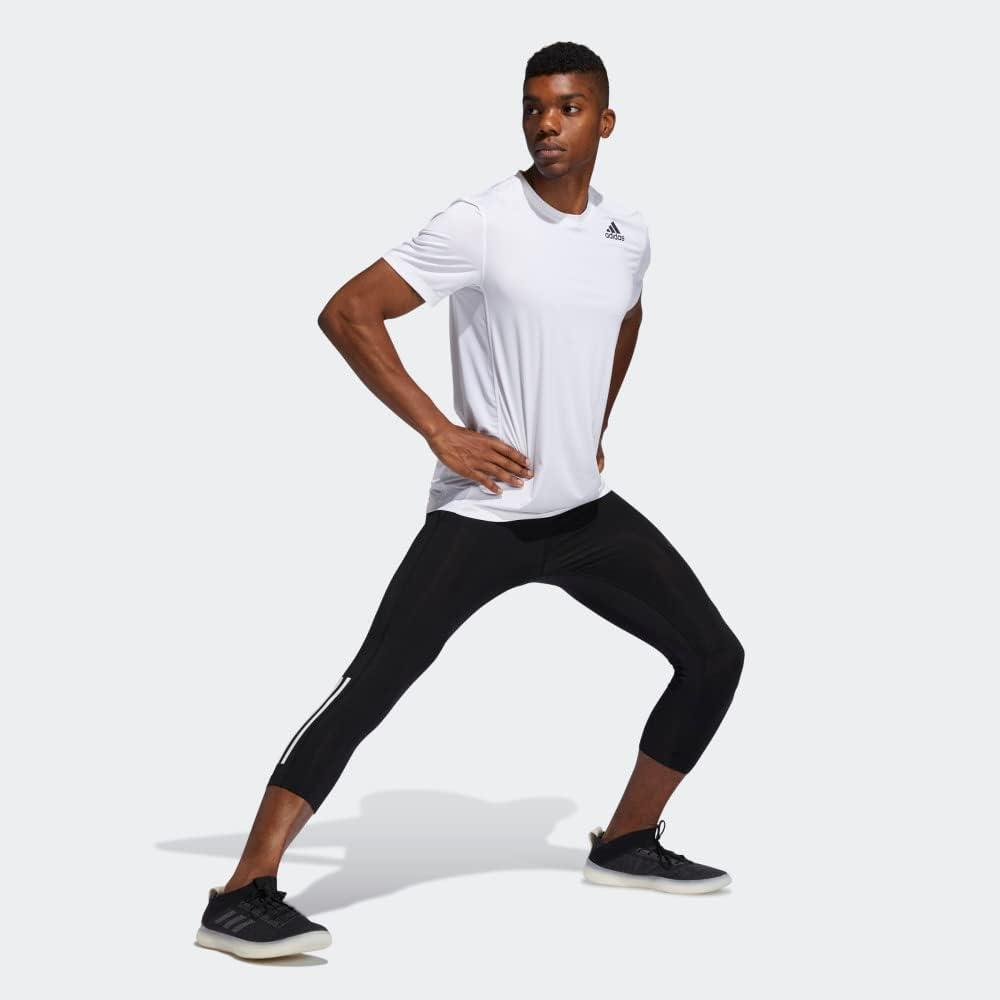 image:imageAdidas Mens Techfit Fitted TeeWhite