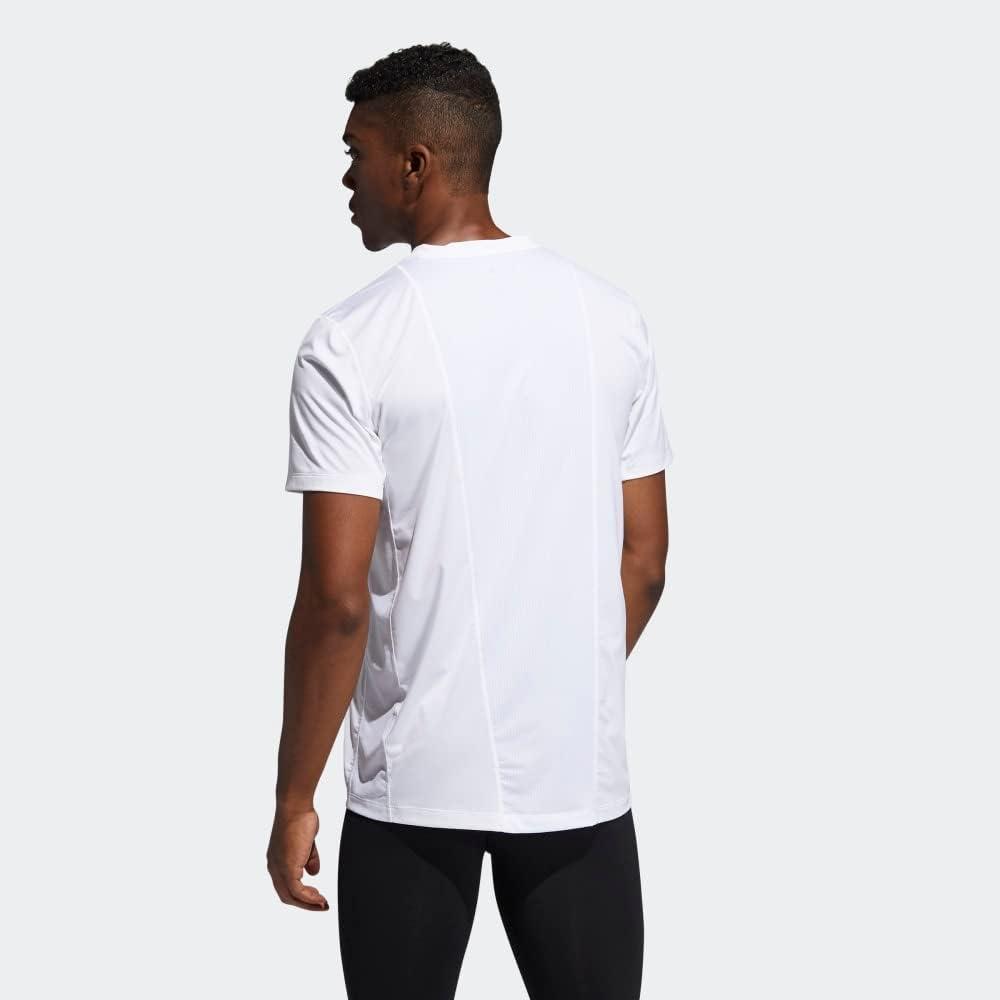 image:imageAdidas Mens Techfit Fitted TeeWhite