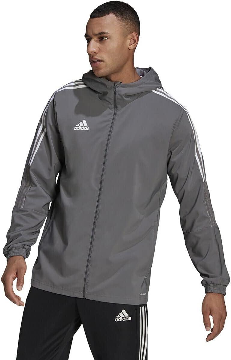 image:imageAdidas Mens Tiro 21 WindbreakerJacketTeam Grey Four
