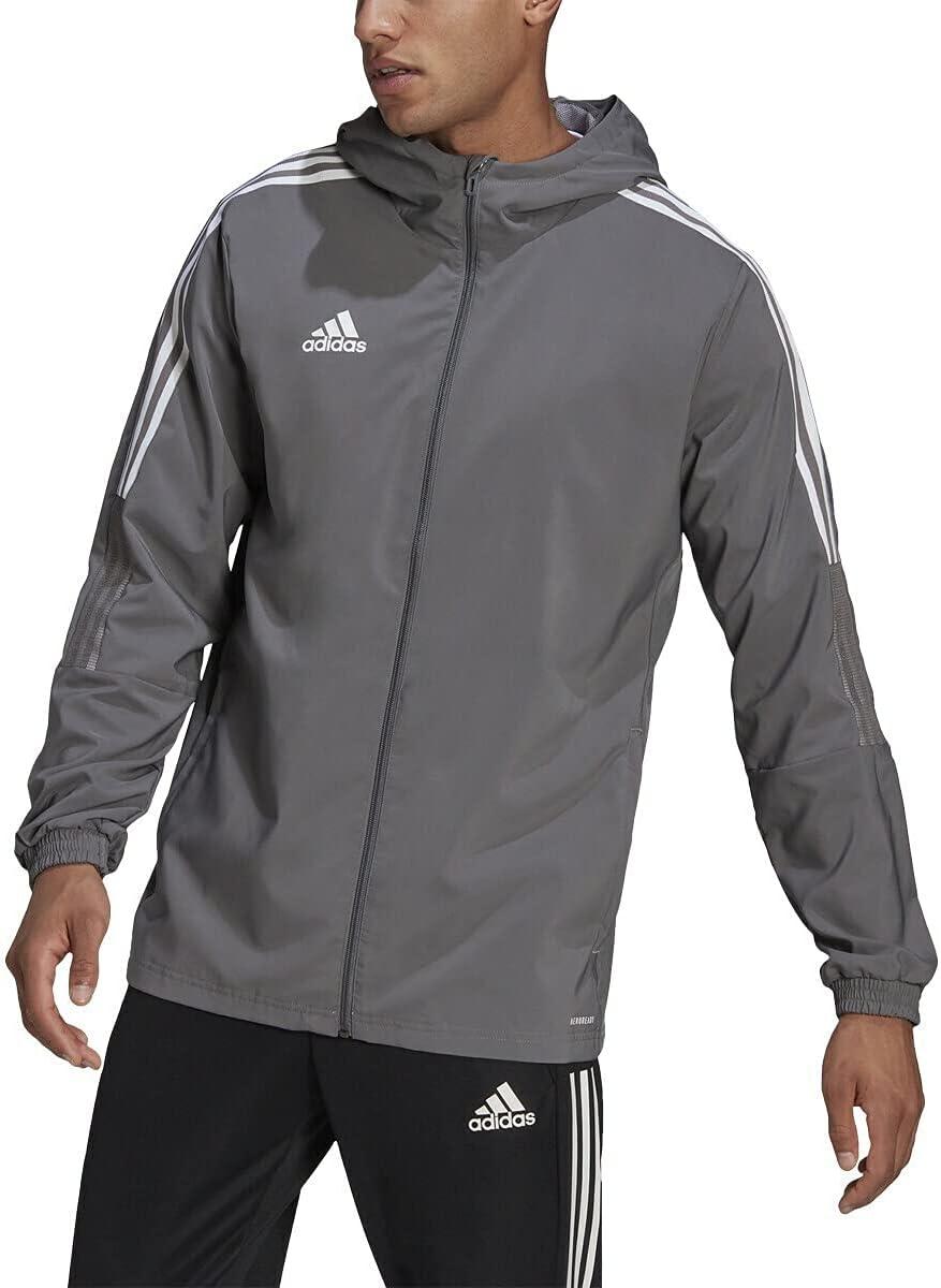 image:imageAdidas Mens Tiro 21 WindbreakerJacketTeam Grey Four
