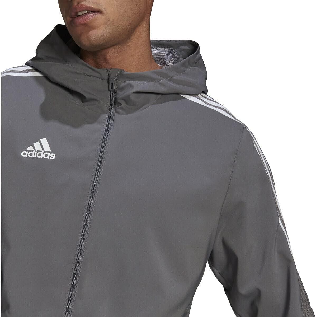 image:imageAdidas Mens Tiro 21 WindbreakerJacketTeam Grey Four
