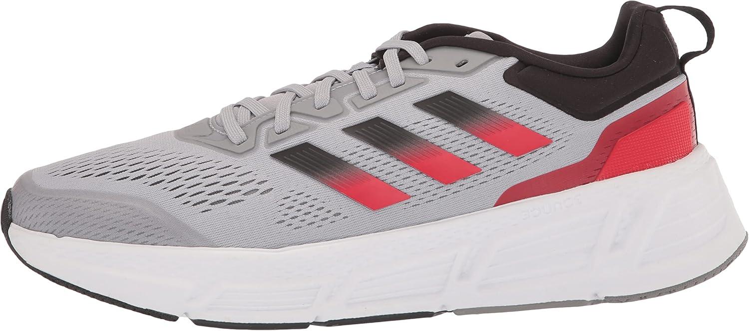 image:imageAdidas Questar Running ShoesHalo SilverVivid RedBlack