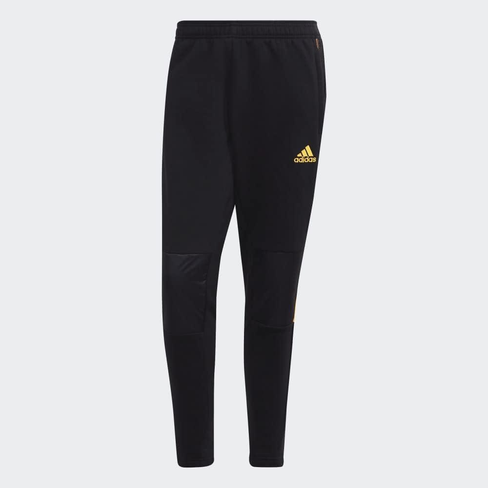 image:imageadidas Mens Aeroready Sereno Slim TaperedCut 3Stripes Track PantsBlackSolar Gold