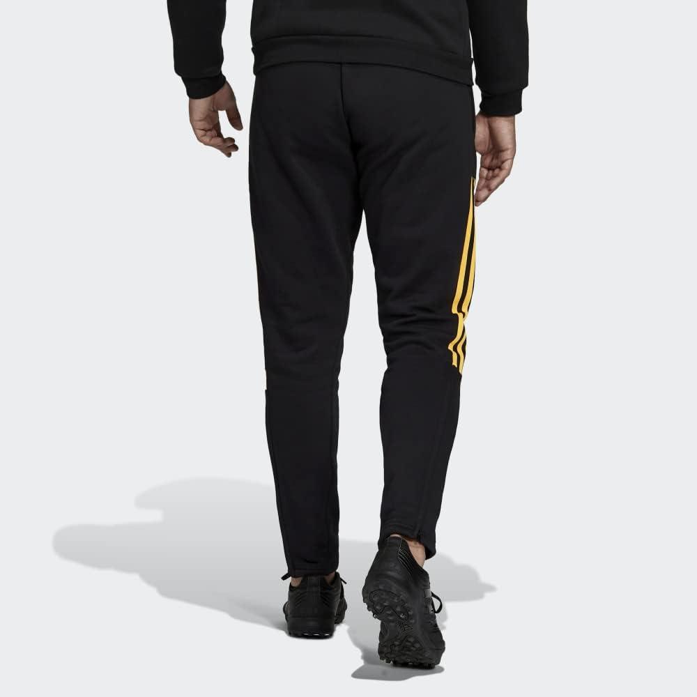 image:imageadidas Mens Aeroready Sereno Slim TaperedCut 3Stripes Track PantsBlackSolar Gold