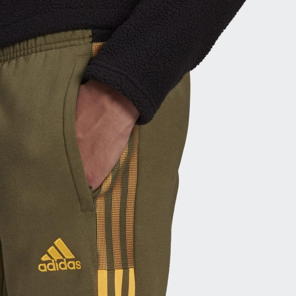 image:imageadidas Mens Aeroready Sereno Slim TaperedCut 3Stripes Track PantsFocus Olive