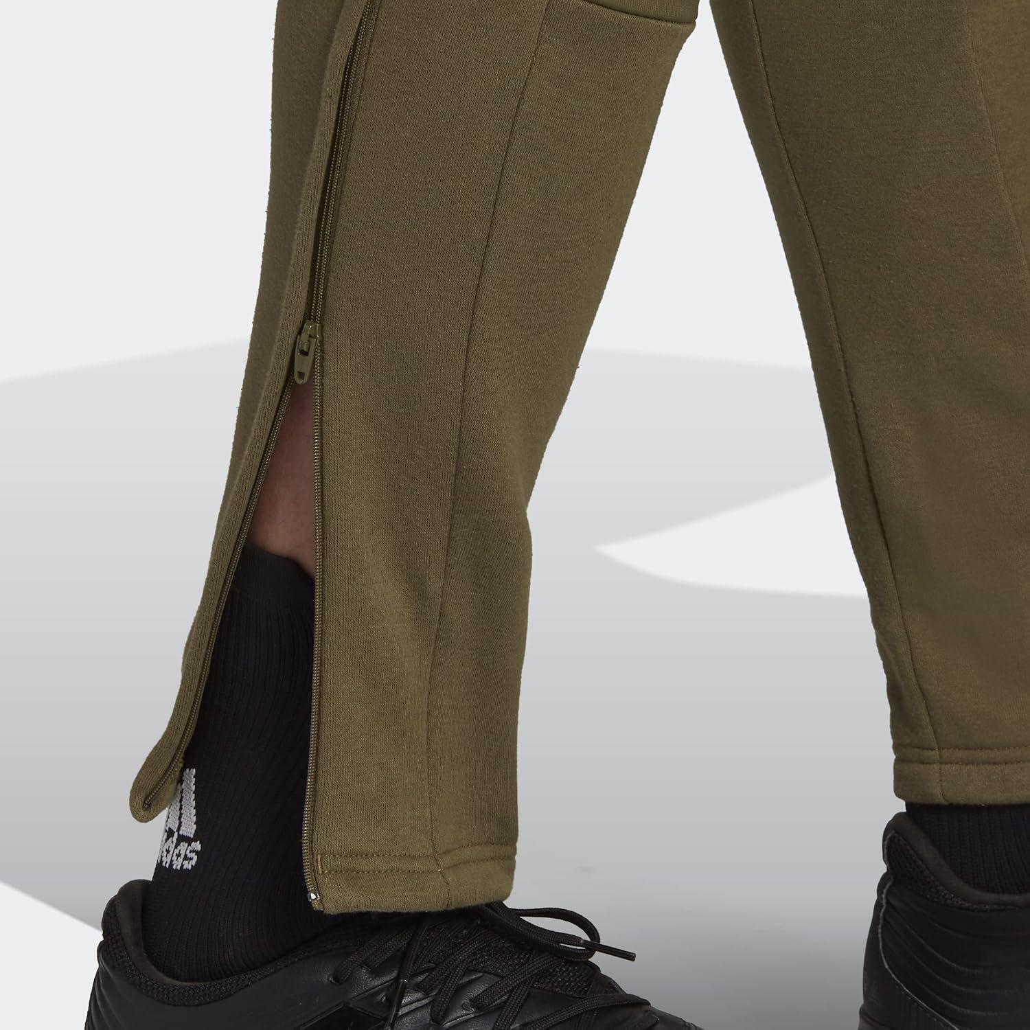 image:imageadidas Mens Aeroready Sereno Slim TaperedCut 3Stripes Track PantsFocus Olive