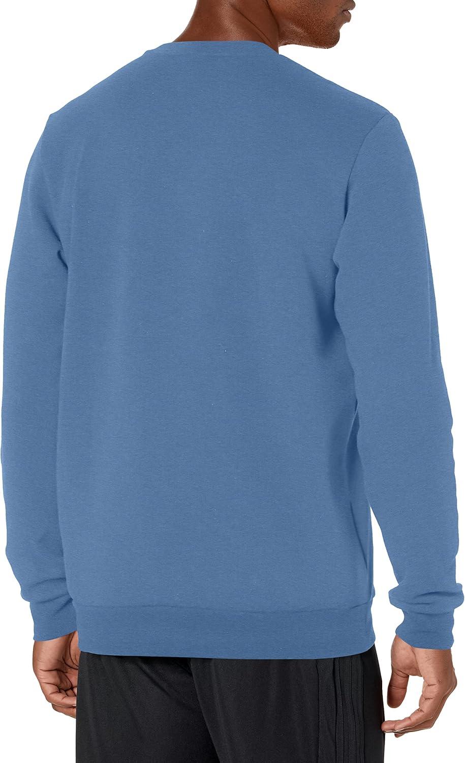 image:imageadidas Mens Essentials Fleece SweatshirtAltered BlueBlack