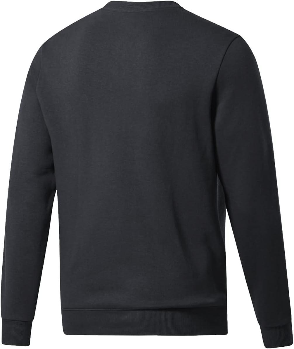 image:imageadidas Mens Essentials Fleece SweatshirtBlackwhite