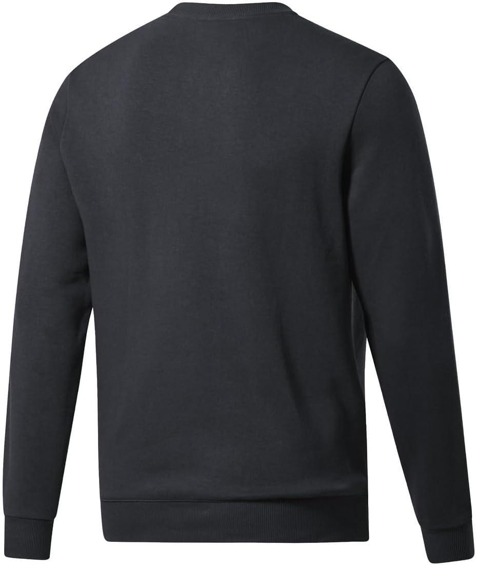 image:imageadidas Mens Essentials Fleece SweatshirtBlackwhite