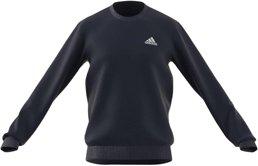 image:imageadidas Mens Essentials Fleece SweatshirtInkWhite