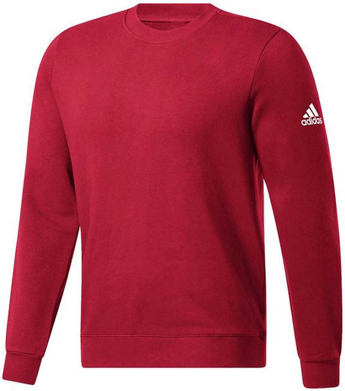 image:imageadidas Mens Essentials Fleece SweatshirtNavbluWhite