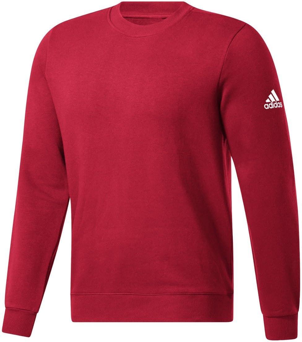 image:imageadidas Mens Essentials Fleece SweatshirtNavbluWhite