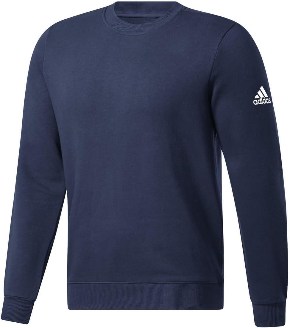 image:imageadidas Mens Essentials Fleece SweatshirtNavbluWhite