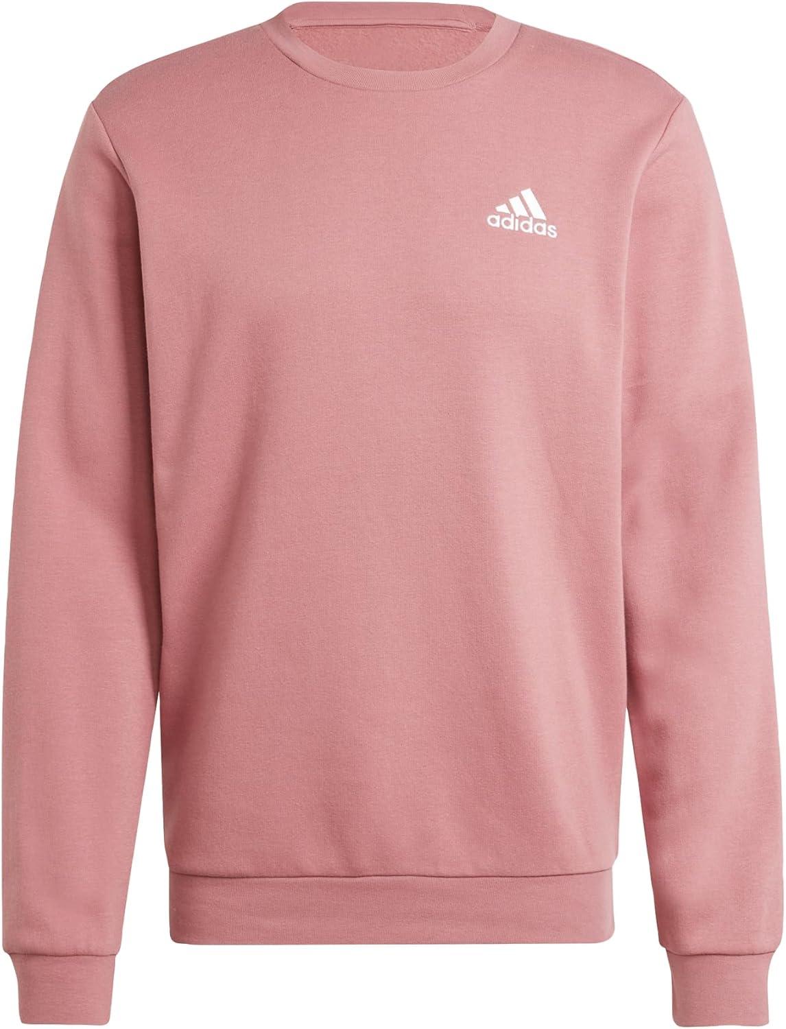 image:imageadidas Mens Essentials Fleece SweatshirtPreloved Crimson