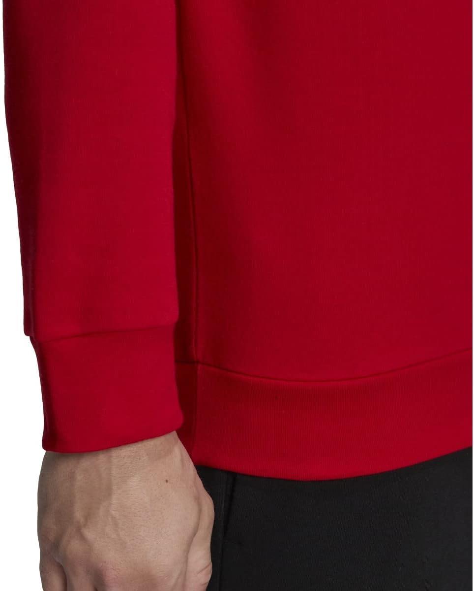 image:imageadidas Mens Essentials Fleece SweatshirtScarletWhite