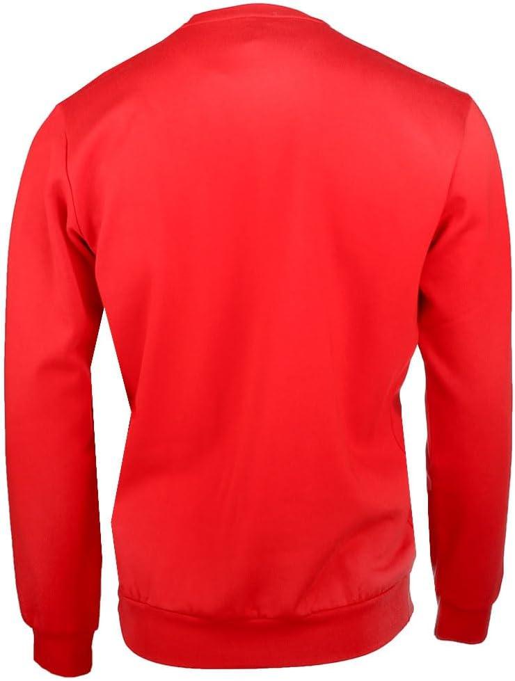 image:imageadidas Mens Essentials Fleece SweatshirtScarletWhite