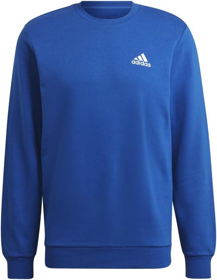 image:imageadidas Mens Essentials Fleece SweatshirtTeam Royal BlueWhite
