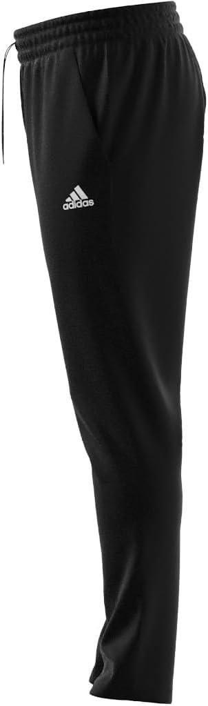 image:imageadidas Mens Essentials Single Jersey Tapered Open Hem PantsBlack