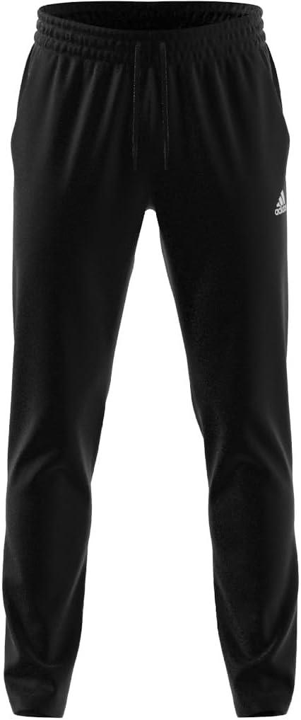 image:imageadidas Mens Essentials Single Jersey Tapered Open Hem PantsBlack