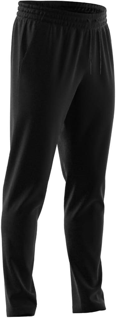 image:imageadidas Mens Essentials Single Jersey Tapered Open Hem PantsBlack